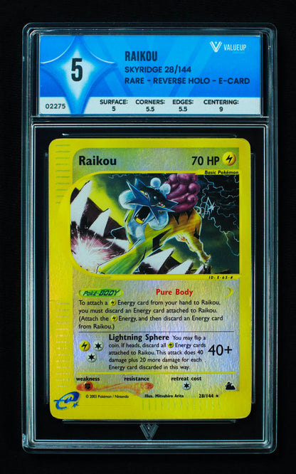 02275 RAIKOU Grading Card