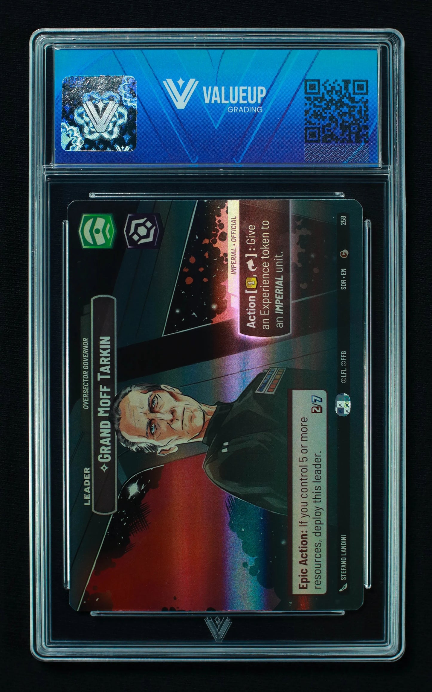 02283 GRAND MOFF TARKIN Grading Card