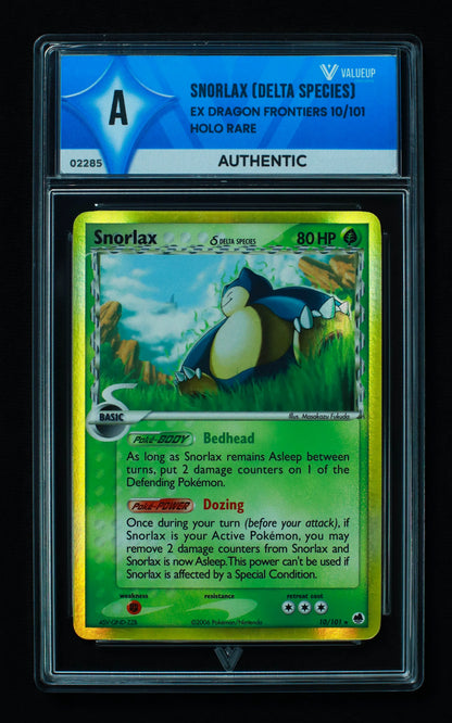 02285 SNORLAX (DELTA SPECIES) Grading Card