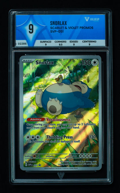 02286 SNORLAX Grading Card