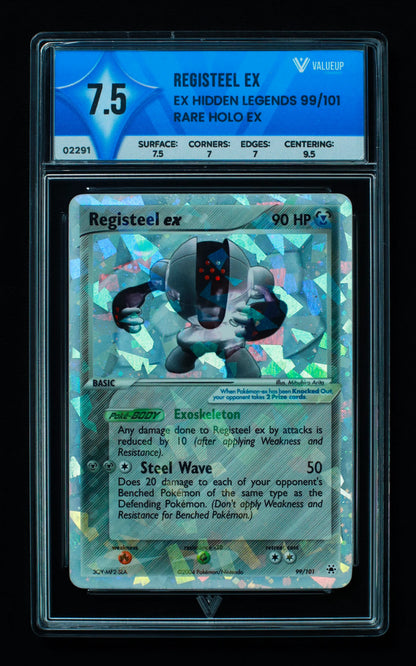 02291 REGISTEEL EX Grading Card