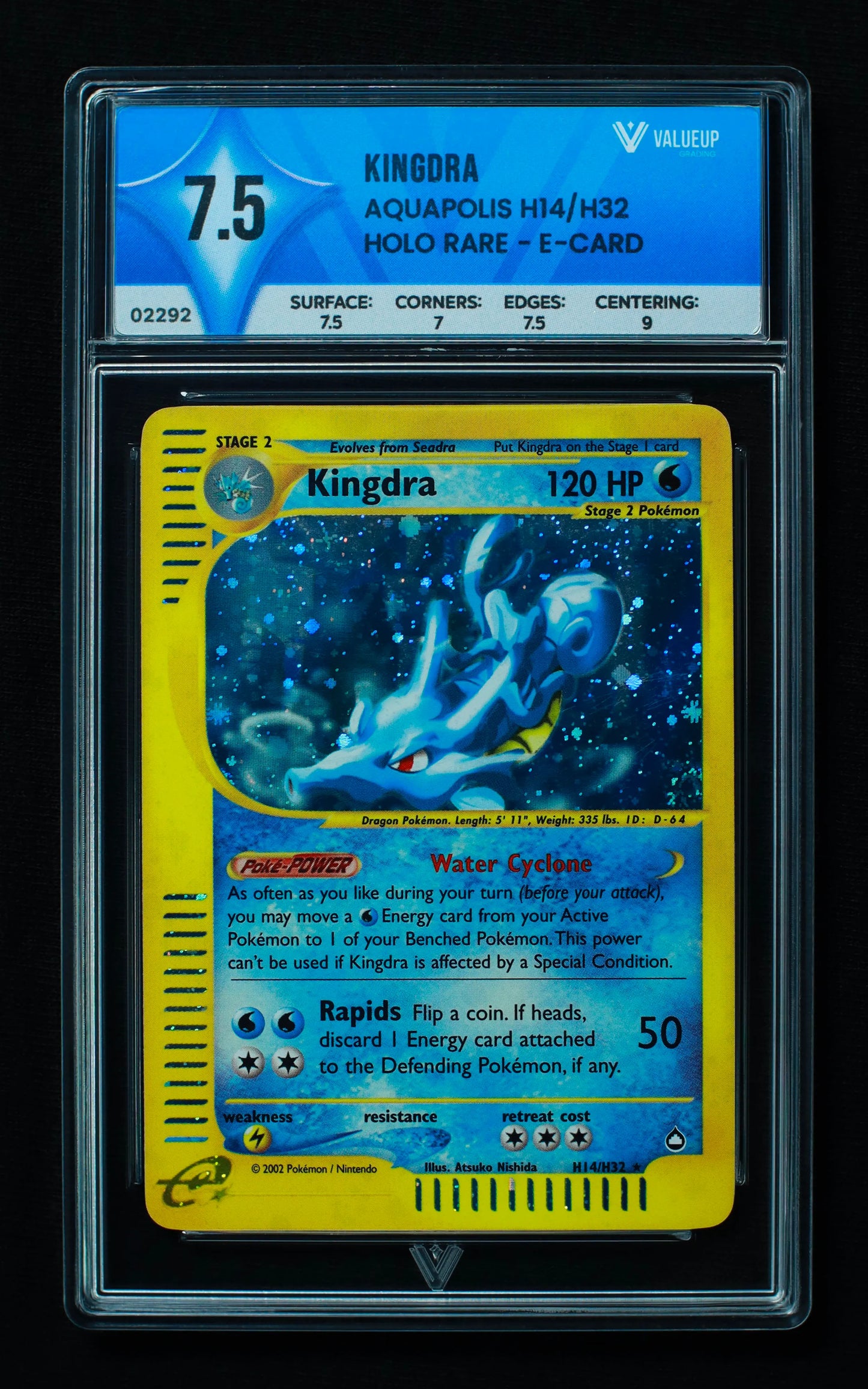 02292 KINGDRA Grading Card