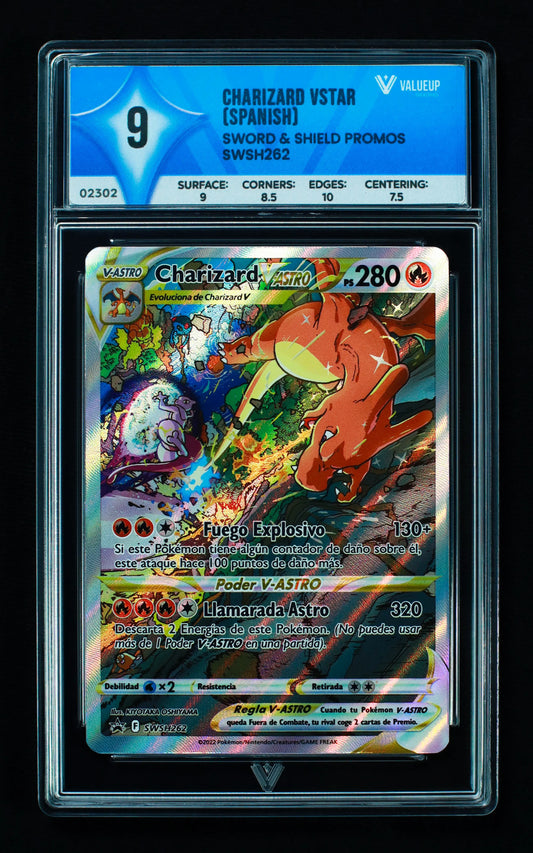 02302 CHARIZARD VSTAR (SPANISH) Grading Card