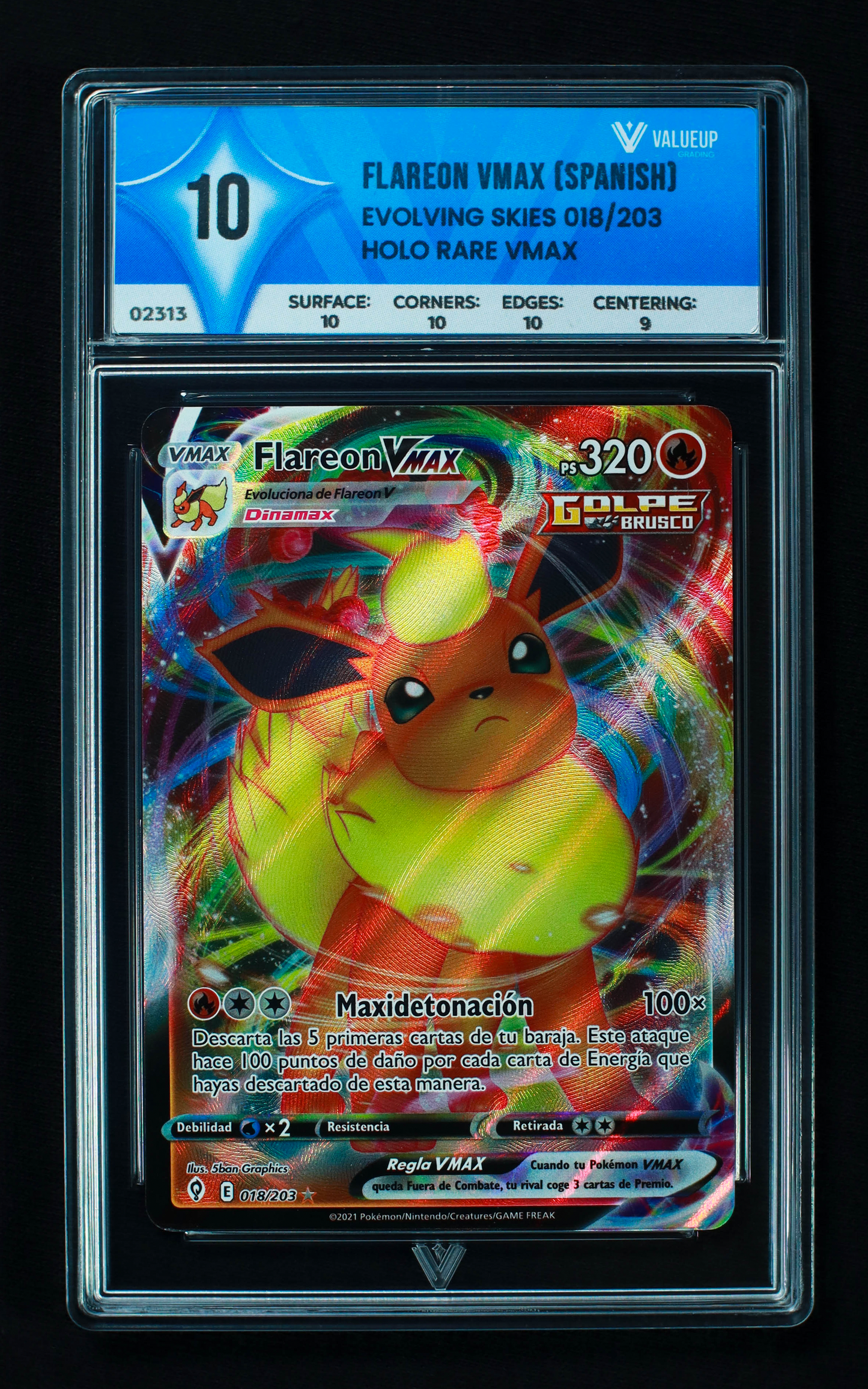 02313 FLAREON VMAX (SPANISH)