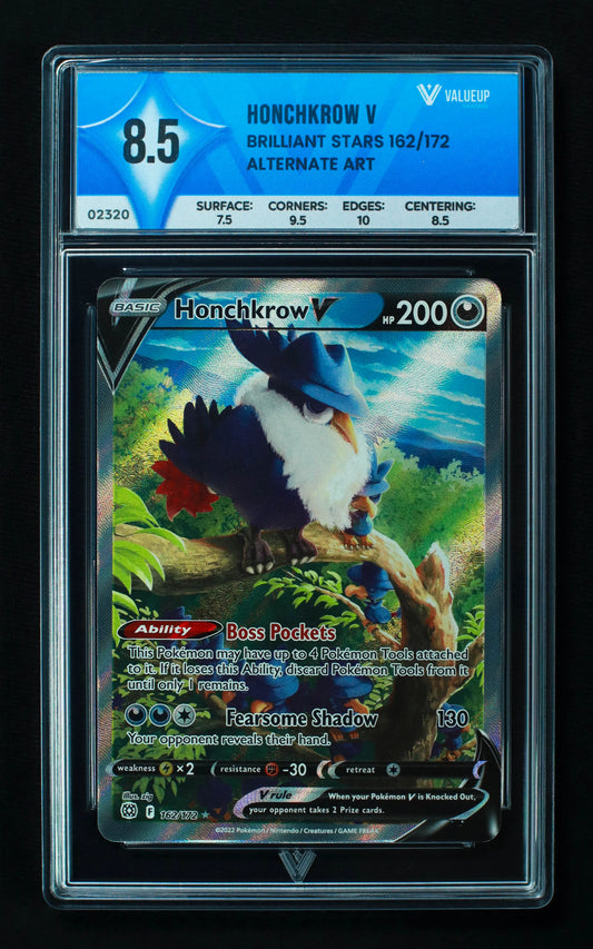 02320 HONCHKROW V Grading Card