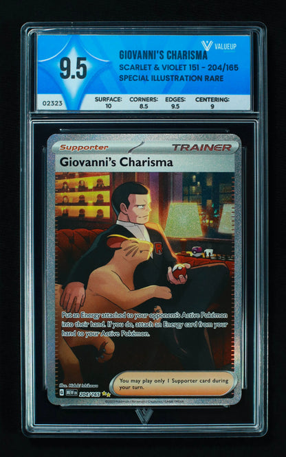 02323 GIOVANNI'S CHARISMA Grading Card