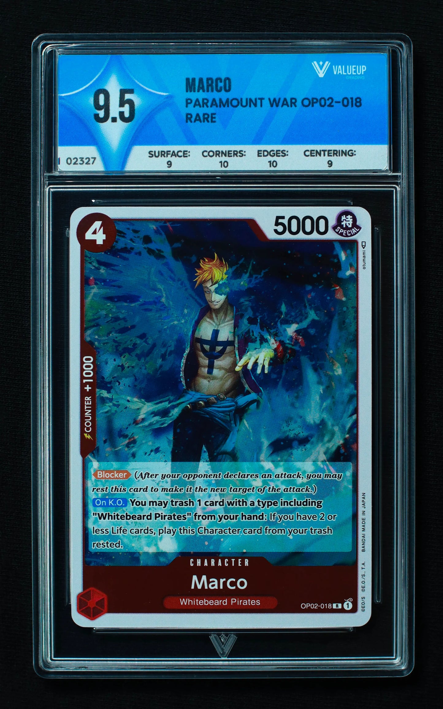 02327 MARCO Grading Card