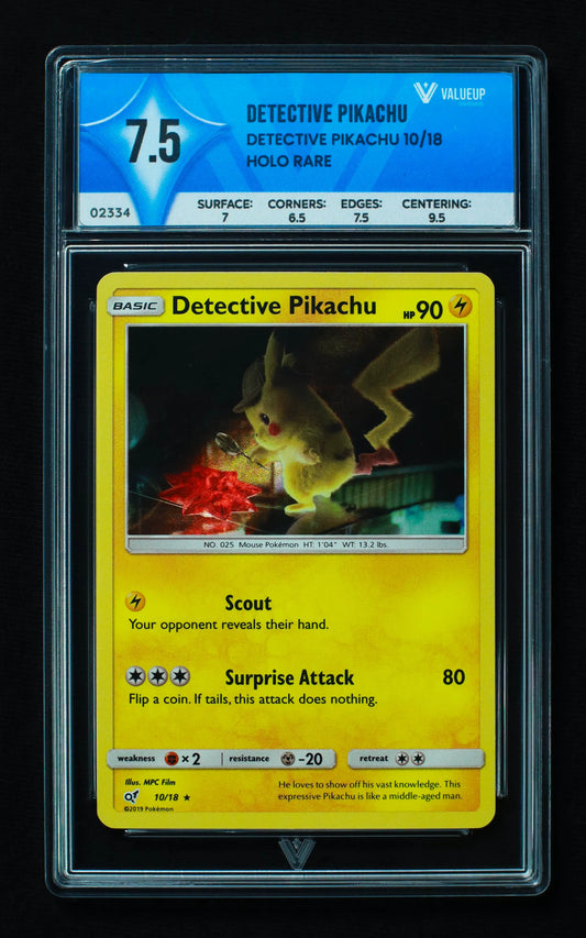 02334 DETECTIVE PIKACHU Grading Card