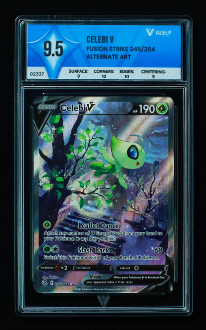 02337 CELEBI V Grading Card
