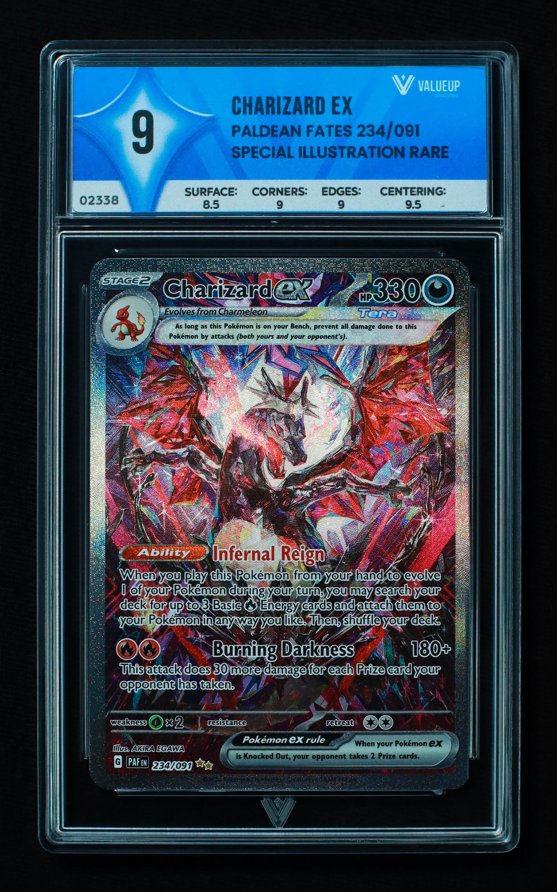02338 CHARIZARD EX Grading Card