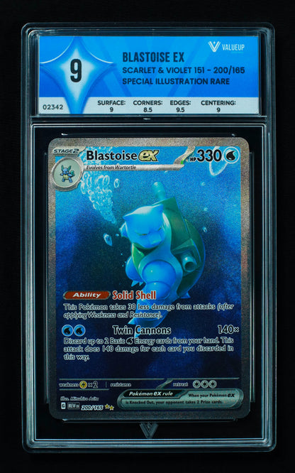 02342 BLASTOISE EX Grading Card