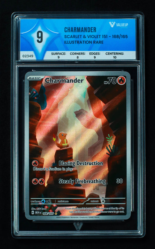 02349 CHARMANDER Grading Card