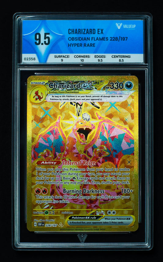 02358 CHARIZARD EX Grading Card