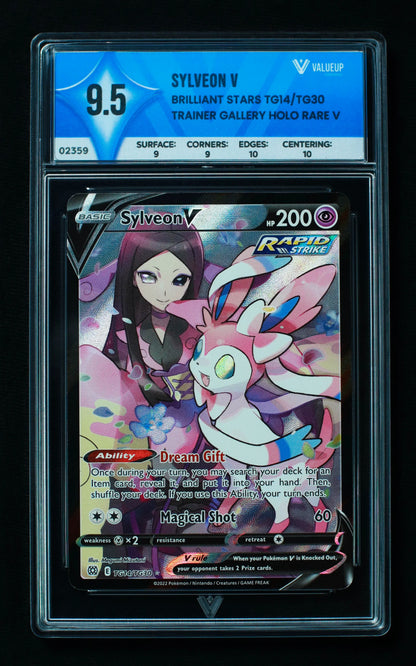 02359 SYLVEON V Grading Card