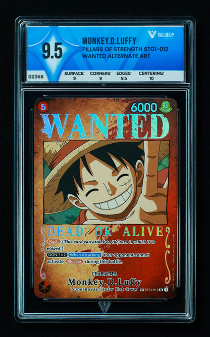 02368 MONKEY.D.LUFFY Grading Card