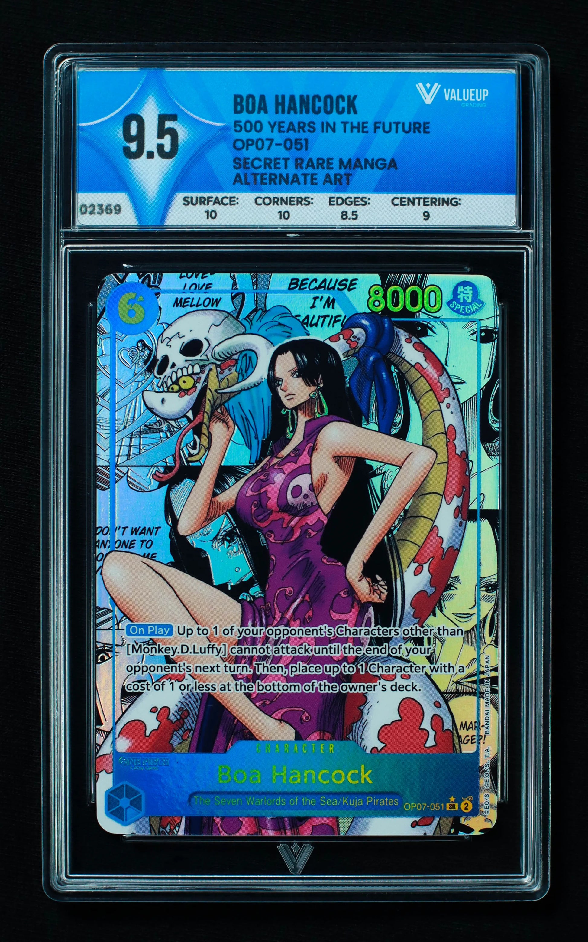 02369 BOA HANCOCK Grading Card