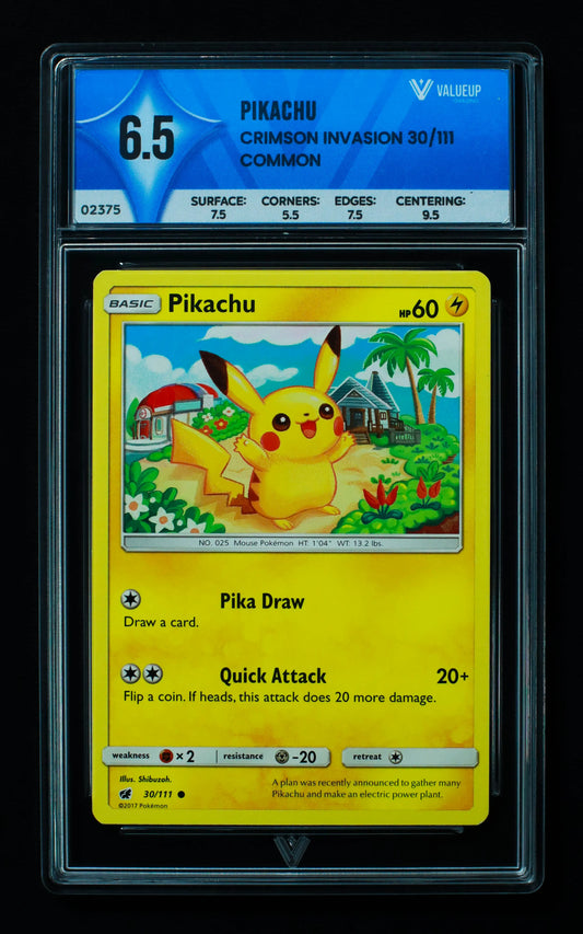 02375 PIKACHU Grading Card