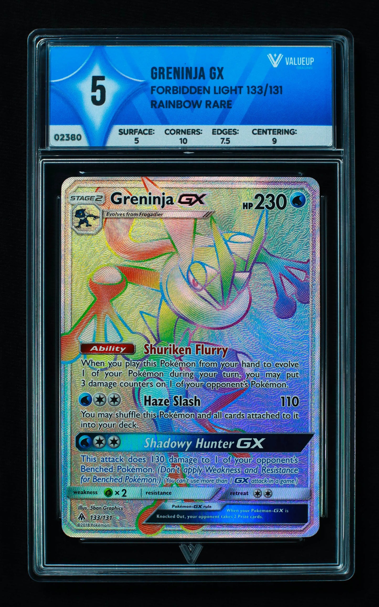 02380 GRENINJA GX Grading Card