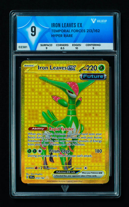 02381 IRON LEAVES EX Grading Card