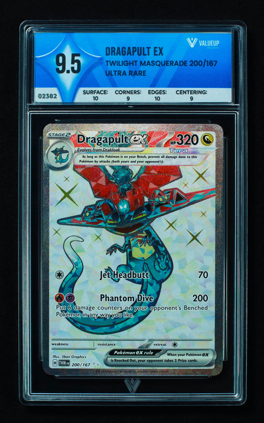 02382 DRAGAPULT EX Grading Card