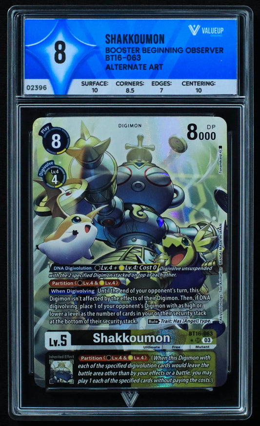 02396 SHAKKOUMON Grading Card