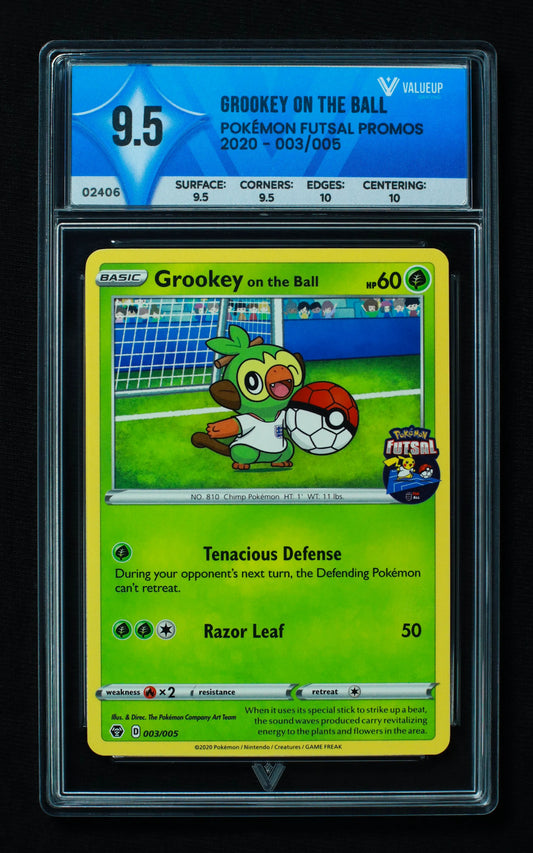 02406 GROOKEY ON THE BALL Grading Card