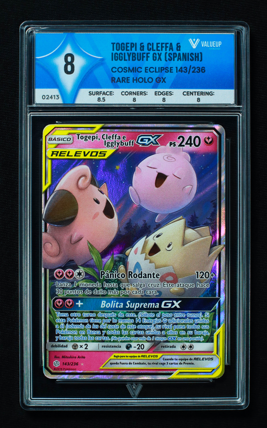 02413 TOGEPI & CLEFFA & IGGLYBUFF GX (SPANISH)