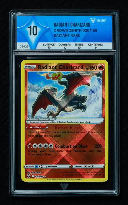 02425 RADIANT CHARIZARD Grading Card
