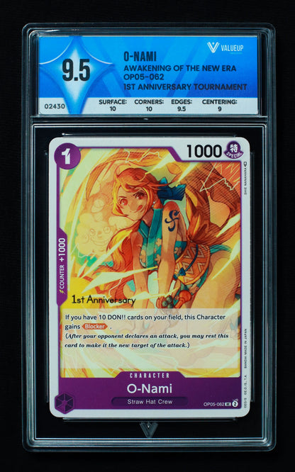 02430 O - NAMI Grading Card