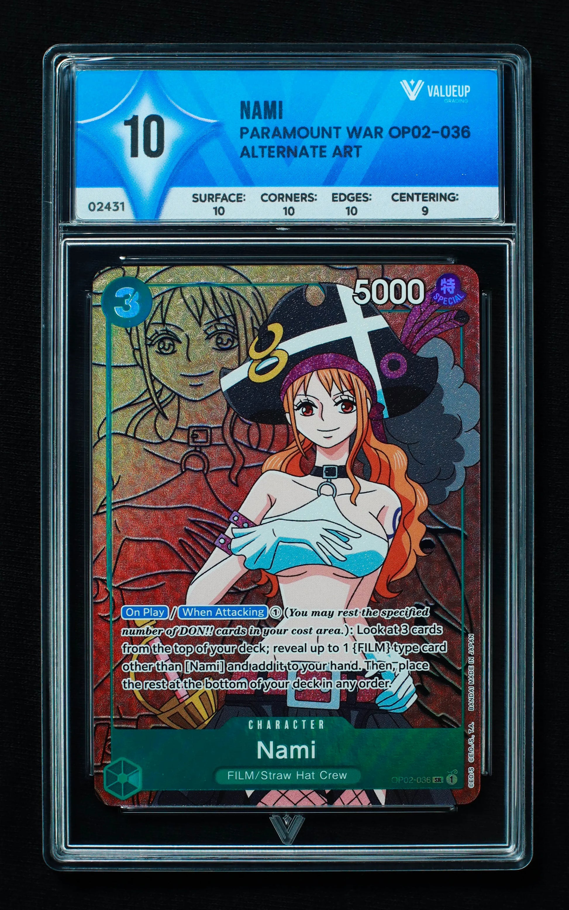 02431 NAMI Grading Card