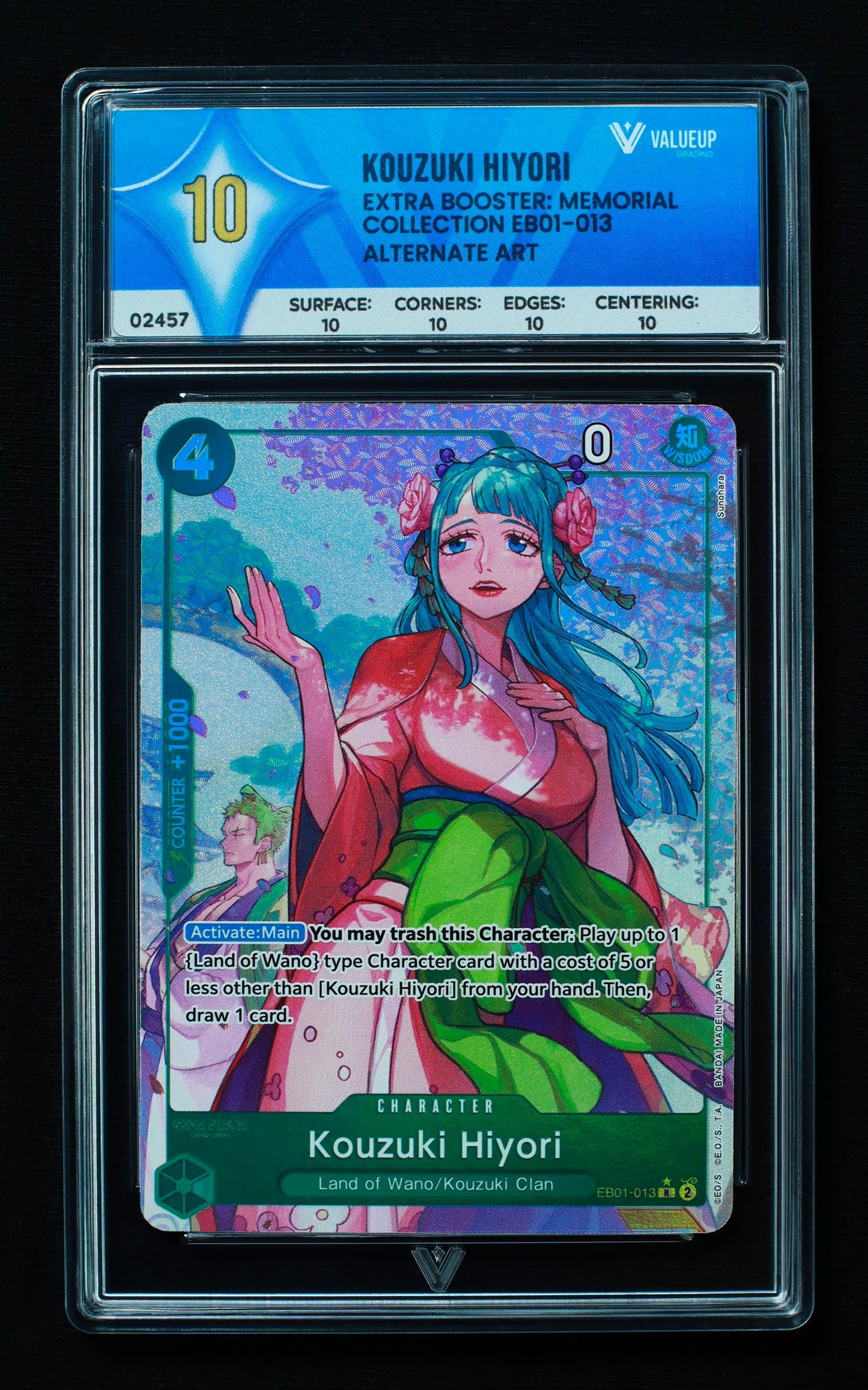 02457 KOUZUKI HIYORI Grading Card