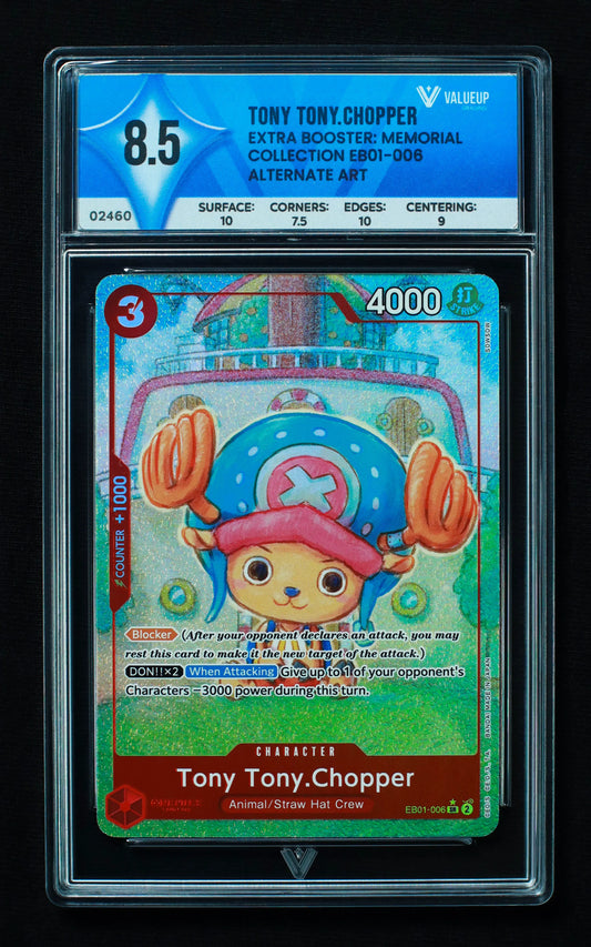 02460 TONY TONY. CHOPPER Grading Card