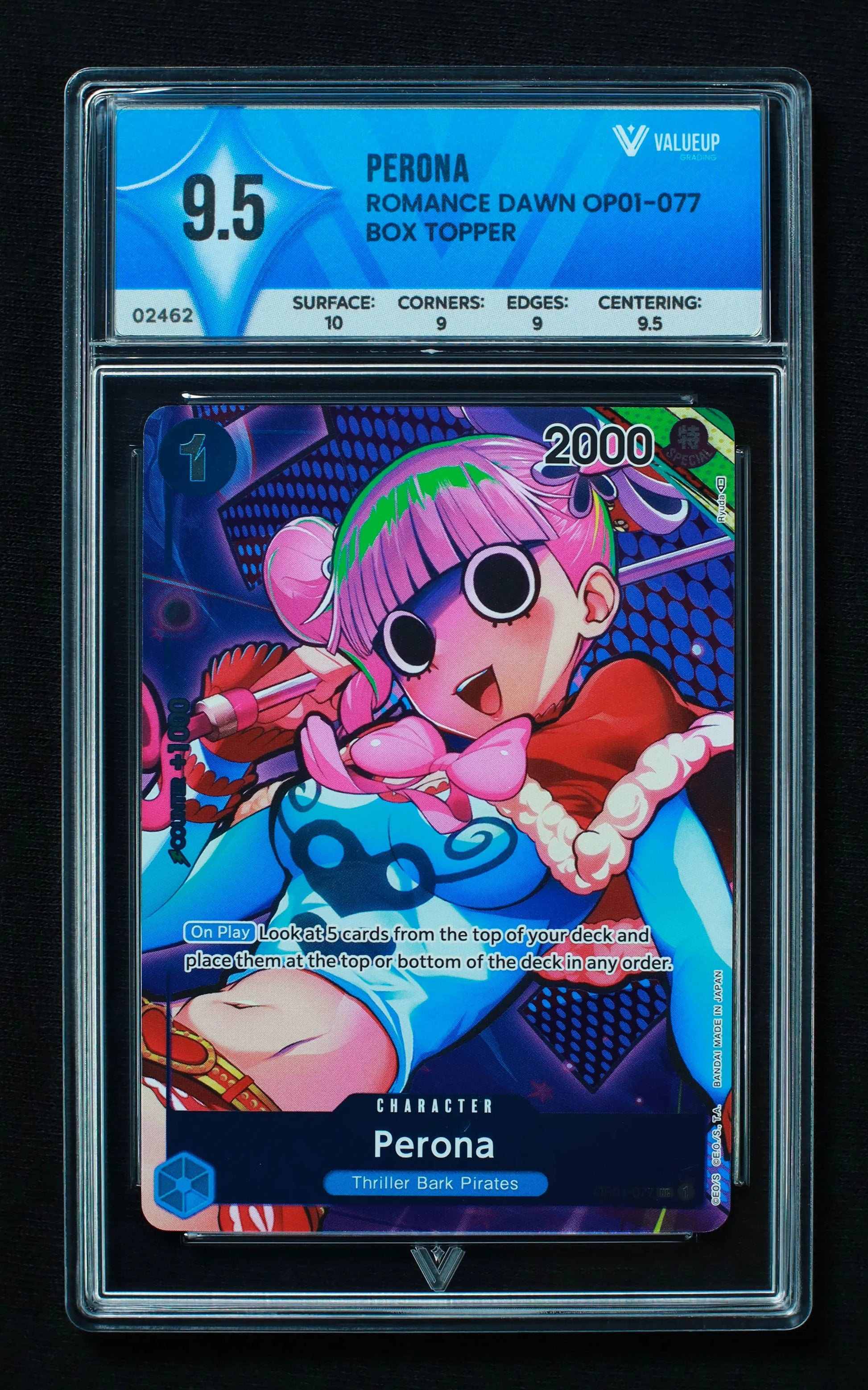 02462 PERONA Grading Card
