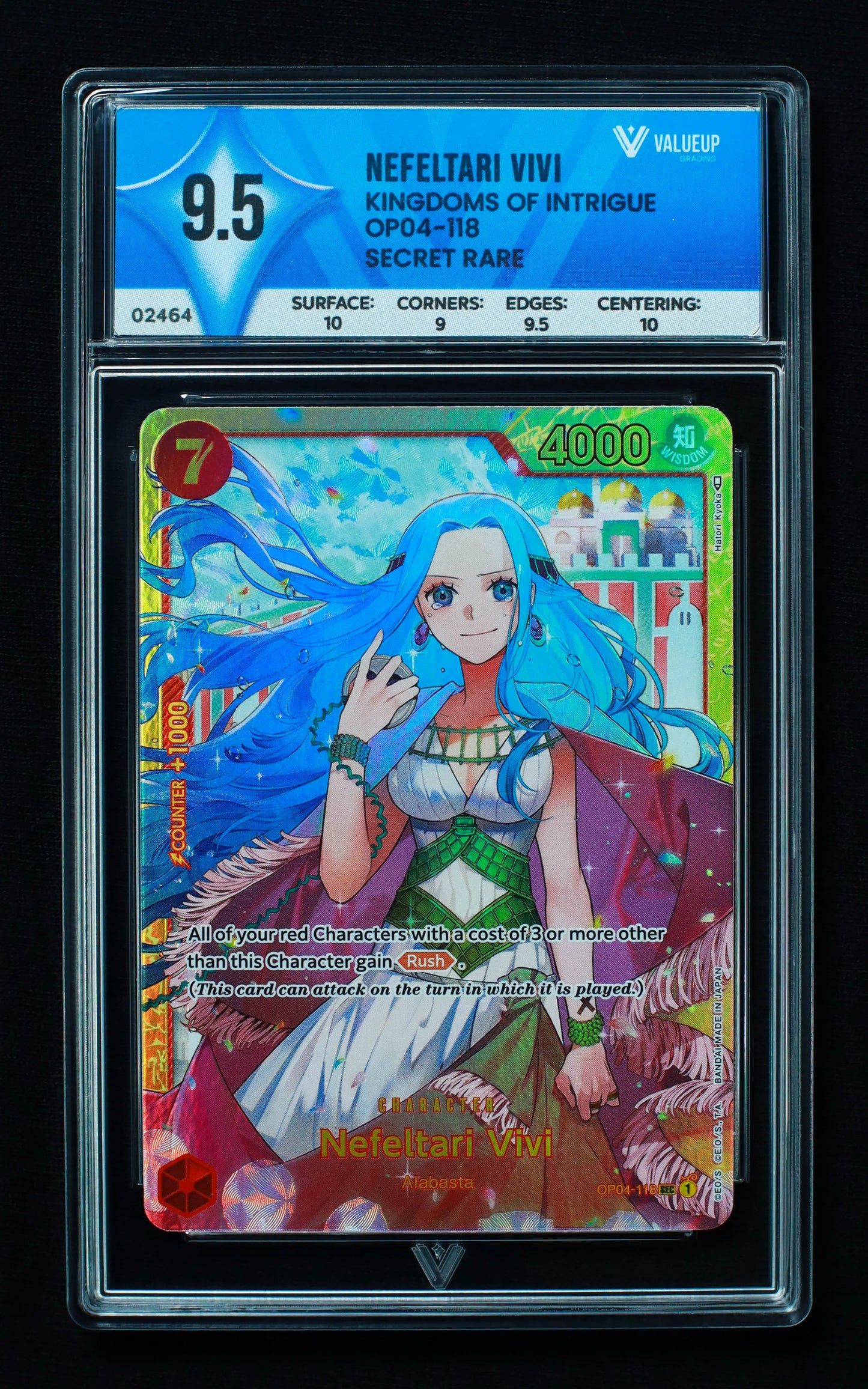 02464 NEFELTARI VIVI Grading Card