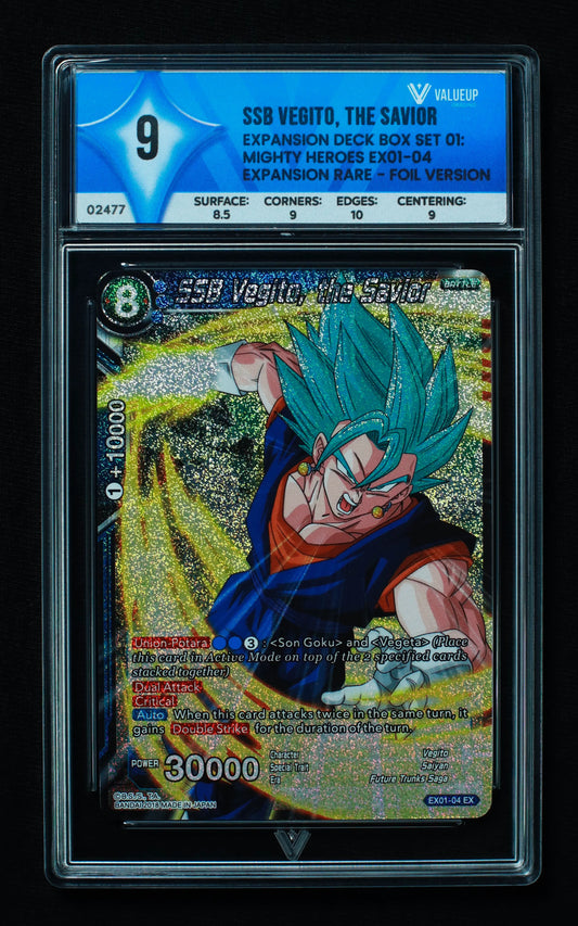 02477 SSB VEGITO, THE SAVIOR Grading Card