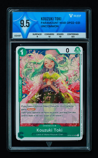 02487 KOUZUKI TOKI Grading Card
