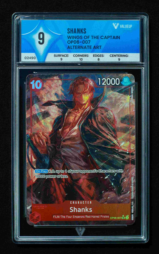 02490 SHANKS Grading Card
