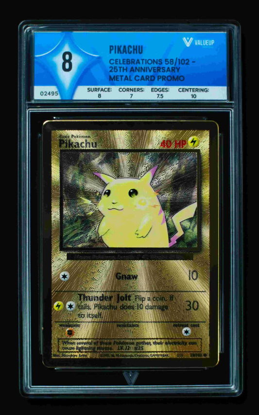 02495 PIKACHU Grading Card