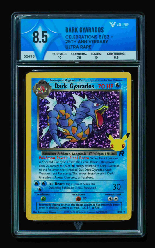 02498 DARK GYARADOS Grading Card