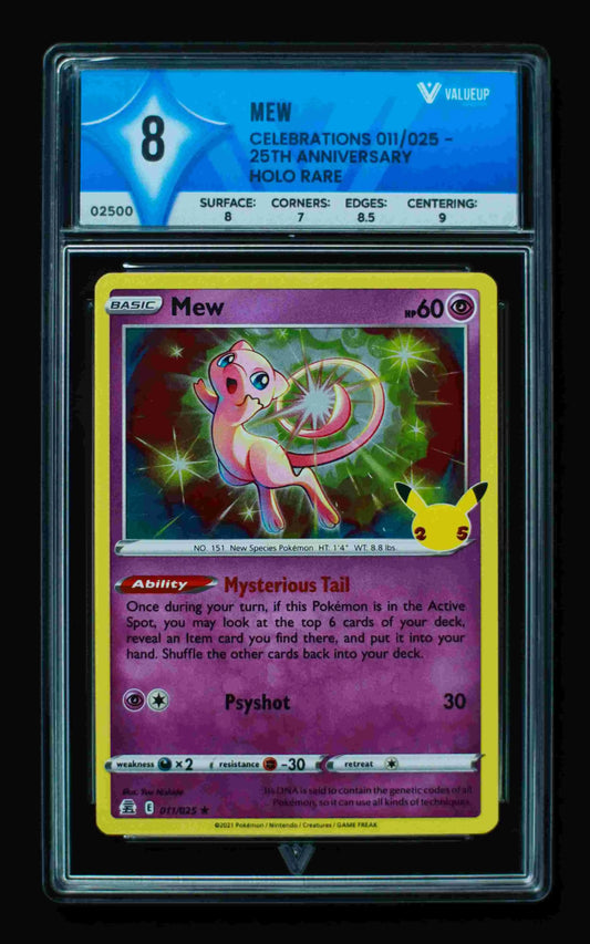 02500 MEW Grading Card