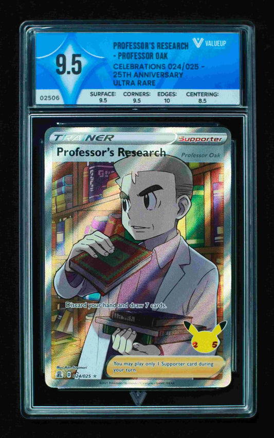 02506 PROFESSOR'S RESEARCH - PROFESSOR OAK Grading Card