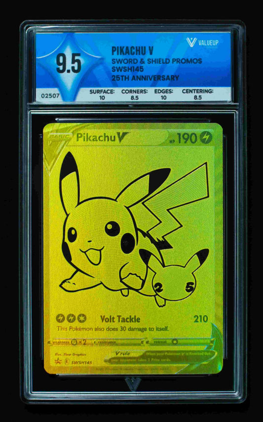 02507 PIKACHU V Grading Card