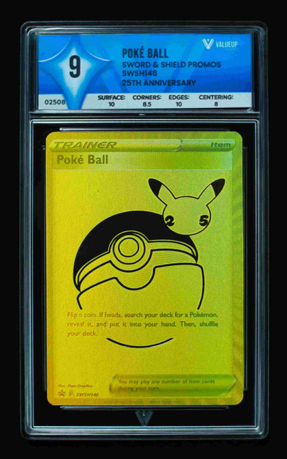 02508 POKÃ‰ BALL Grading Card