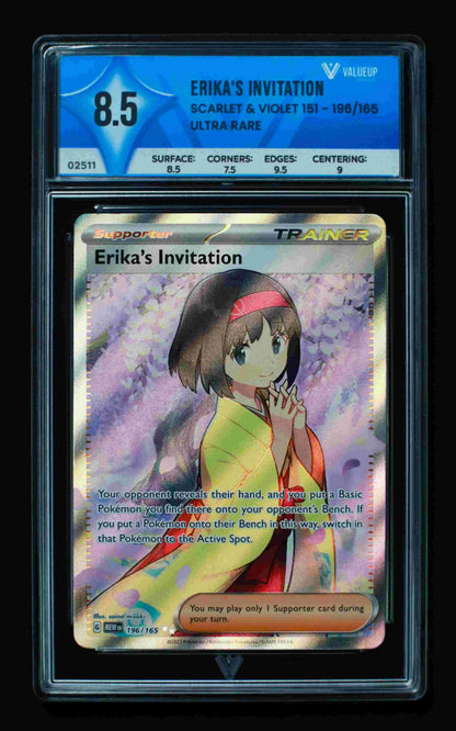 02511 ERIKA'S INVITATION Grading Card