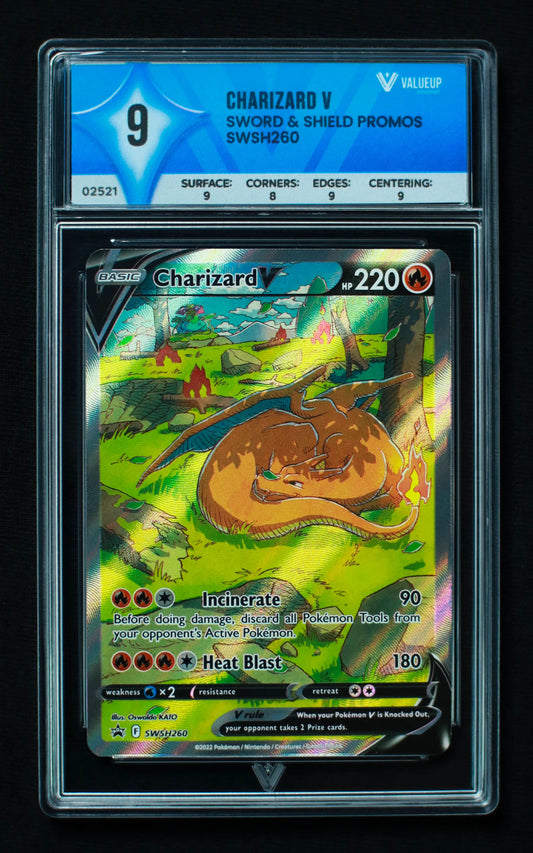 02521 CHARIZARD V Grading Card
