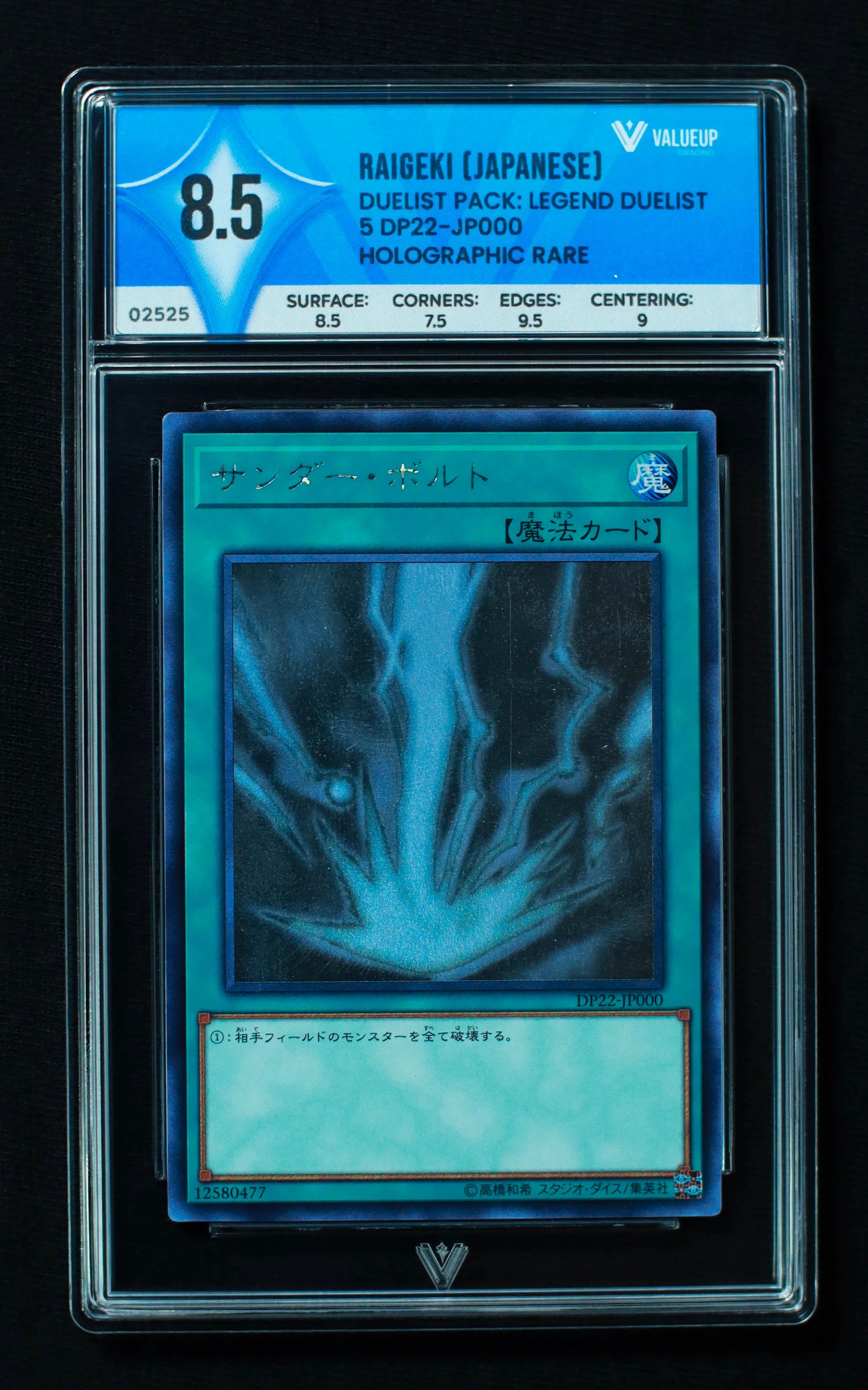 02525 RAIGEKI (JAPANESE) Grading Card