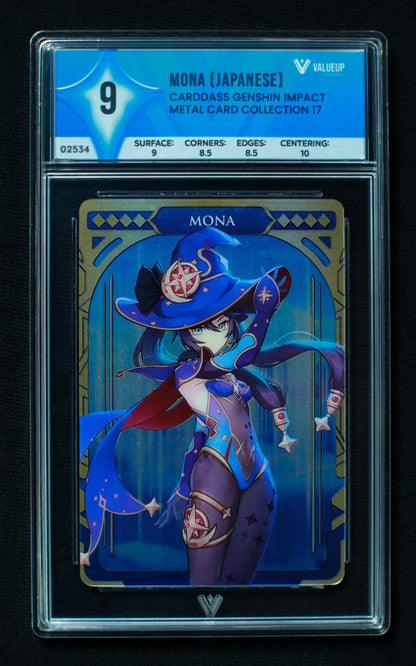 02534 MONA (JAPANESE) Grading Card