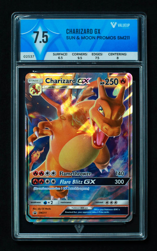 02537 CHARIZARD GX Grading Card