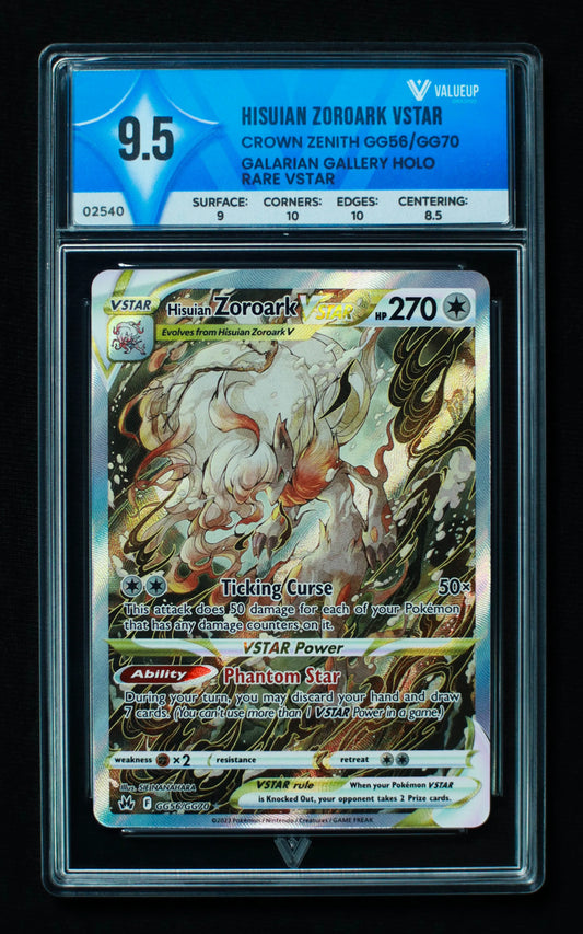 02540 HISUIAN ZOROARK VSTAR Grading Card