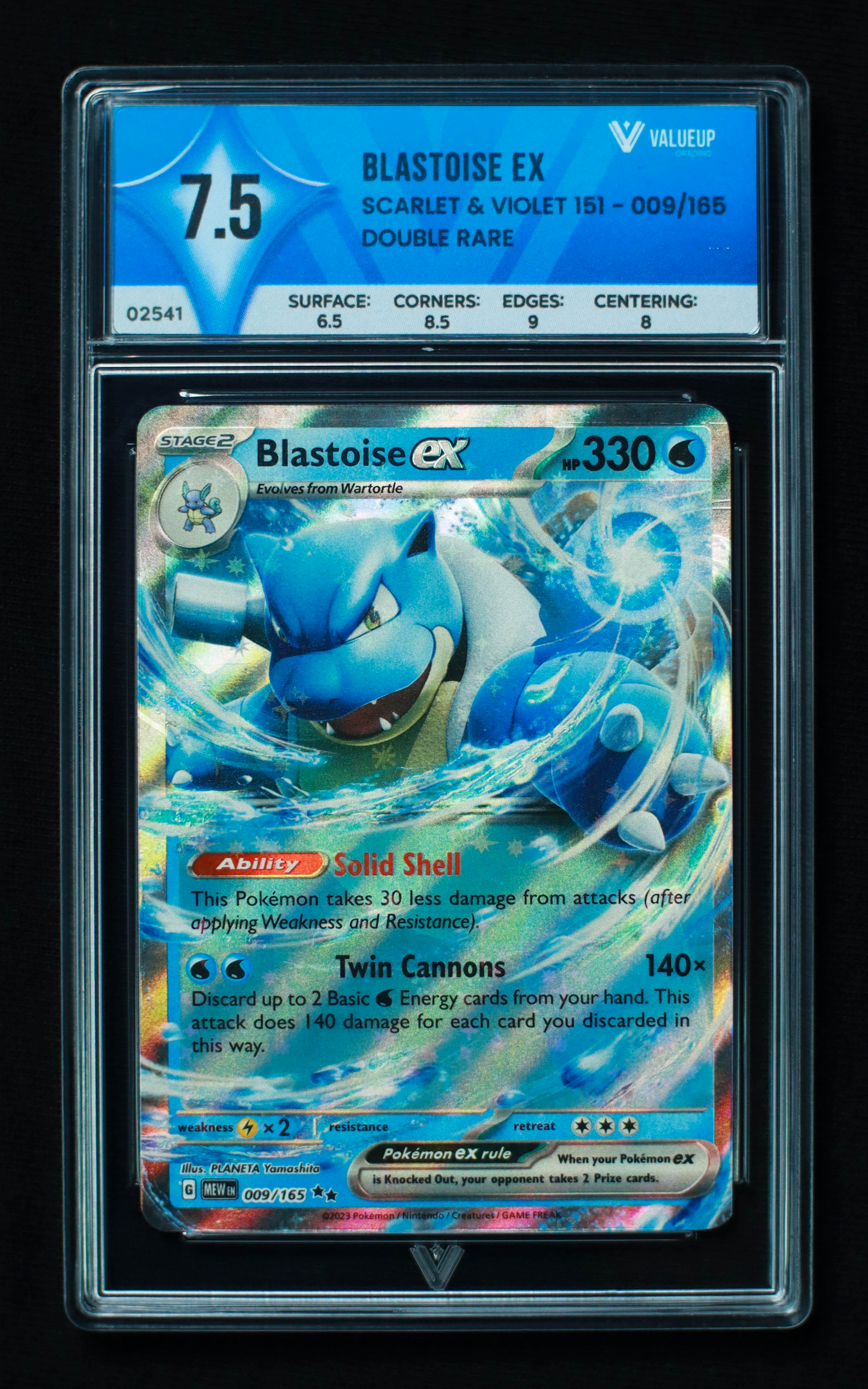 02541 BLASTOISE EX